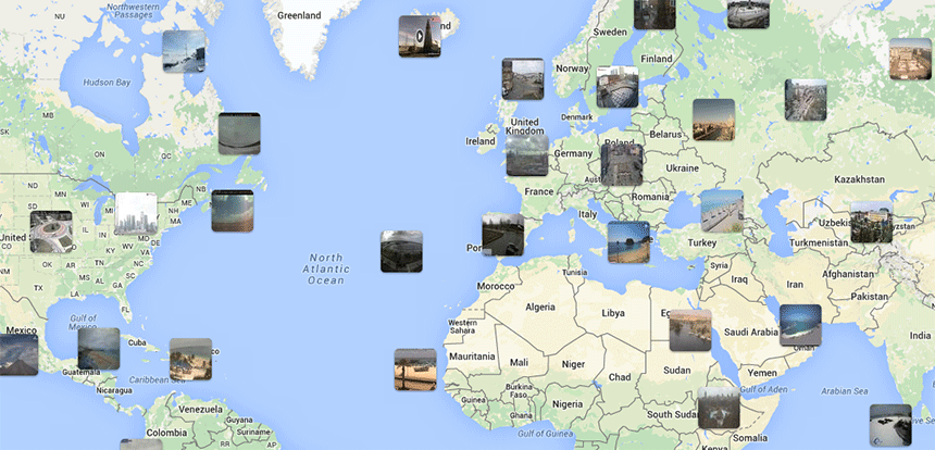 Webcams Map World